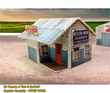 3-Pack Sheds Weathered Wood 2-Tone - CustomZscales