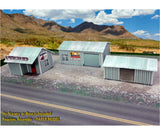 3-Pack Sheds Corrugated - CustomZscales