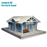 Small Station / Depot - Blue