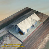 Small Station / Depot - Red