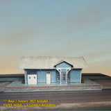 Small Station / Depot - Blue