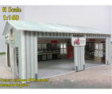 2-Pack Corrugated Textured Workshop Sheds - CustomZscales