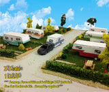 Campers / Caravans Set (7 pcs) - CustomZscales