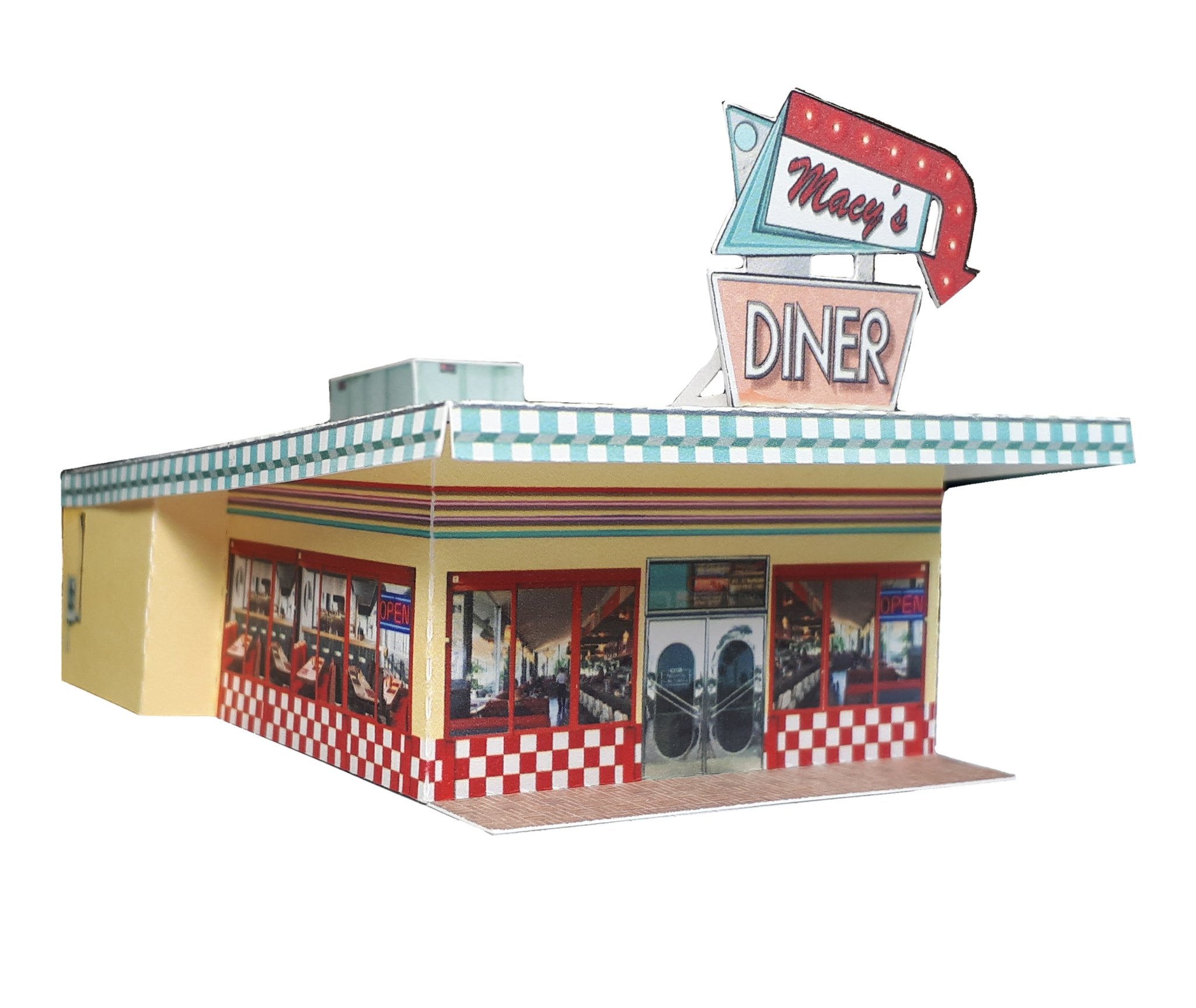 "Macy's Diner" Restaurant CustomZscales