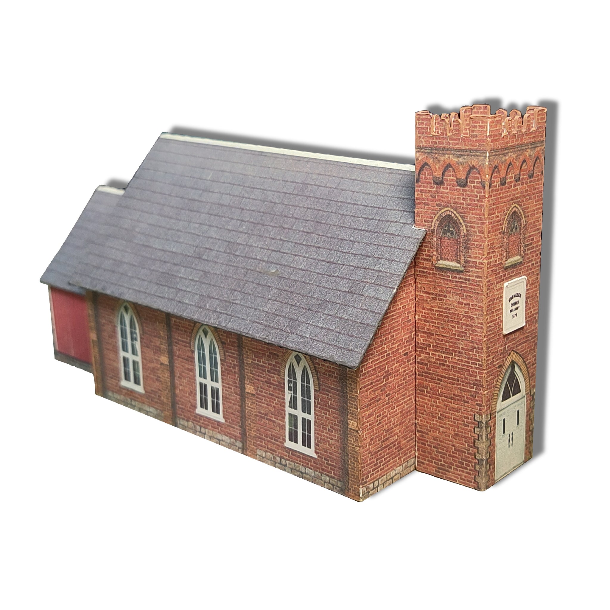 Small Country Church CustomZscales   NScale160modeltrainBuildingCountryChurchCardstockkit1 2048x 