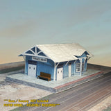 Small Station / Depot - Blue