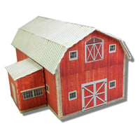 Small Red Gambrel Barn - CustomZscales