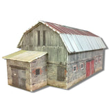 Small Rustic Gambrel Barn - CustomZscales