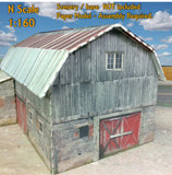 Small Rustic Gambrel Barn - CustomZscales