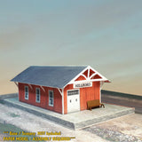 Small Station / Depot - Red